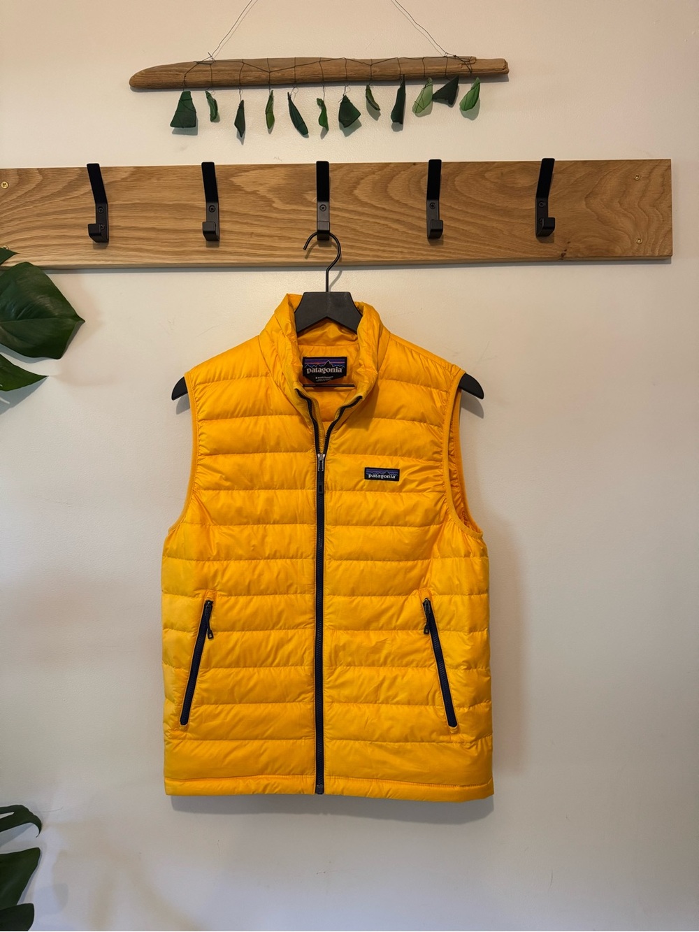 Patagonia Men’s Yellow down sweater Vest